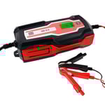 AX4 12V 10A laddare (AGM, GEL, LiFePo4, blybatteri)