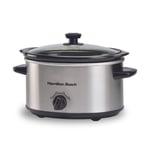 'The Comfort Cook' 3.5L Silver Slow Cooker