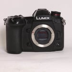 Panasonic Used Lumix G9 Mirrorless Camera Body Black
