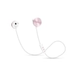 i.am+ BUTTONS Bluetooth Wireless Headphones (Rose Gold White)