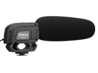 BOYA BY-M17R, Digital kameramikrofon, 78 dB, Kabel, 3,5 mm (1/8 tum), Svart, Batteri