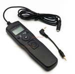 Timer Remote Control shutter Release For Canon EOS 650D 550D 600D 60D as RS-60E