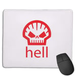 Hell Shell Logo As Worn by Heath Ledger, Trucker Cap Whitered Customized Designs Non-Slip Rubber Base Gaming Mouse Pads for Mac,22cm×18cm， Pc, Computers. Ideal for Working Or Game