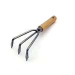 SOFIALXC Garden Rake Claw Rake Or Cultivator Stainless Steel Hand Rake Tool 3 Claws