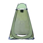 Pop Up Pod Changing Room Privacy Tent – Instant Portable Outdoor Shower Tent With Carry Bag,Camping & Beach - Lightweight & Sturdy, Easy Set Up, Foldable - with Carry Bag Green 1.2m（Single Person）