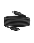 Belkin Connect Câble USB4 (câble de recharge, 2 m, câble USB-C vers USB-C, Power Delivery 240 W, 20 Gbit/s, pour MacBook, Windows, Chromebook, etc.)