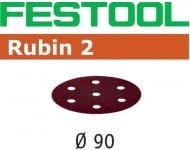 Abrasif pour ponçeuse FESTOOL Rubin 2 - Ø 90 mm