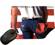 PC Bruce Springsteen Born in the USA Album cover Mouse Mat/Pad - By Eclipse Gift Ideas
