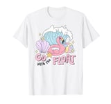 Flamingo Go With The Float Summer Pool Party Vacation Cruise T-Shirt
