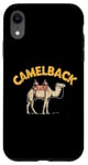 Coque pour iPhone XR Camelback Fun Desert Adventure à dos de chameau
