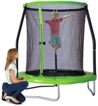 Chad Valley 6ft Outdoor Kids Trampoline with Enclosure