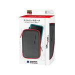 2DS LL compatible Slim Hard Pouch for New Nintendo 2DS LL Black × Red FS