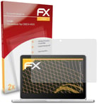 2x Screen Protection Film for Google Chromebook Flip C302CA ASUS matt&shockproof