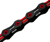 KMC X10-SL DLC 10 Speed Chain, Black/Red, 116 Link