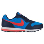 Nike Md Runner 2 Gs Röda,blå 39