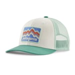 Patagonia Patagonia K' S Trucker Hat - Ridge Rise Stripe: Heartleaf G - Barn - OneSize- Naturkompaniet