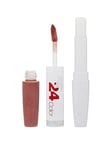 MAYBELLINE SuperStay 24HR Dual Lipstick, Plum Seduction, Women
