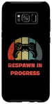 Coque pour Galaxy S8+ Respawn in Progress Graphique coloré pour manette de jeu
