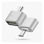 Mini Adaptateur USB/Micro USB Pour Ultimate Ears WONDERBOOM 2 Android ARGENT Souris Clavier Clef USB Manette