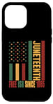 iPhone 14 Plus Juneteenth Day Free Ish Since1865 Flag Black History Pride Case