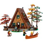 LEGO A Frame Cabin 21338 House Figures Trees Building Set For Adults 2082 Pieces