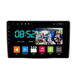 Car Radio Android, 2 Din In-Dash Audio Head Unit 10.1'' Touchscreen Wifi Car Info Plug And Play Full RCA SWC Support Carautoplay/GPS/DAB+/OBDII for Fiat 500L 2012-2017,Octa core,4G Wifi 4G+64G