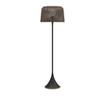 Gloster - Ambient Mesh Lantern Tall Meteor / Carob - Golvlampor utomhus - Henrik Pedersen - Svart