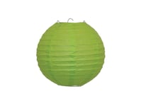 Lampskärm Av Rispapper, 25 Cm, Lime