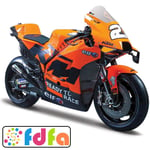 Maisto 1:18 Motorbike 2021 Red Bull Tech3 KTM Factory Team Lecuona Diecast Gift