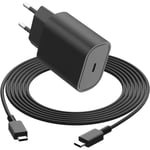 S24 S25 USB-C Laddkabel Charge Type-C 1M OCH 25W väggladdare (25W + 1M)