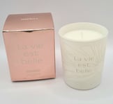 BRAND NEW IN BOX LANCOME LA VIE EST BELLE SCENTED CANDLE 75G PERFUMED CANDLE