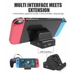 HDMI Game Docking Station USB 3.0 Game Cooling Fan for Nintendo Switch