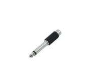 OMNITRONIC Adapter RCA(F)/Jack(M) 10x, Omnitronic Adapter RCA (Hona) / Telekontakt (Hane) 10x