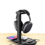 Wireless Charger Wireless Charge 4 In 1 Wireless Charger Headphone Stand For