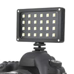 Goshyda 2500K-8500K LED Fill Light, Dimmable on Camera Video Lamp lighting, OLED Display, with 1/4-inch Thread Mount, for Tripod, Lamp Holder, Stabilizer Extension Accessory,etc