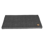 JACK AND VANILLA, Panier pour Chien, Matelas Cage, Modèle Manchester, Couleur Gris, Taille XXL, 119 x 73 x 5 cm