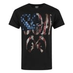 Sons Of Anarchy Mens Americana & Crossed Rifles T-Shirt NS5134