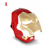 Masque Casque Sonore Léger Masque Ouvert Pour Enfants Halloween A Thsinde Marvel Avengers 4 Iron Man Captain America
