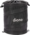 Diono pop up compact trash rubbish bin for home or car in black for on the go