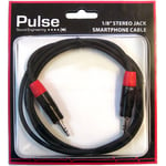 Pulse minijack-til-minijack-kabel 1,5 meter