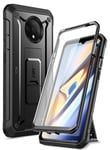 SUPCASE [Unicorn Beetle Pro Series] Case Designed for OnePlus 7T, Built-In Screen Protector Full-Body Rugged Holster Case for One Plus 7T (Black)