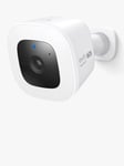 eufy Solo Cam L40 2K Smart Security Camera with Spotlight, Battery Powered, White