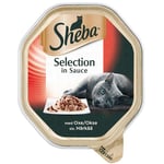 Sheba Selection Oxe Sås - 85 gram