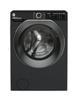 Hoover H-Wash 500 Hw 412Ambcb 12Kg Load, 1400 Spin Washing Machine With Wifi Connectivity - Black - A Rated