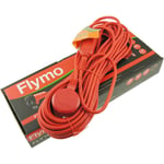 Flymo FLY102 15 m Replacement Cable to Suit Some Electric Lawnmowers - Orange