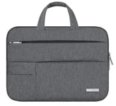 ZYDP Laptop Bag For Handbag Computer 11 14 15.6 Inch, Macbook Air Pro Notebook 15.6 Sleeve Case (Color : Deep Gray, Size : 12inch)