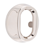 Cylinderring för oval låscylinder till utsida ASSA - Matt mässing - 11 - 16 mm