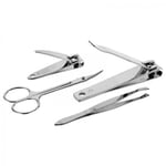 Hudvård Naglar Manikyr set 4-Pack nagelsaxar klippare Pincett