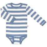 Katvig Stripete Baby Body Blå | Blå | 92 cm