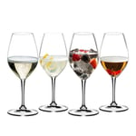 Riedel Mixing Set of 4 Champagne Glasses 